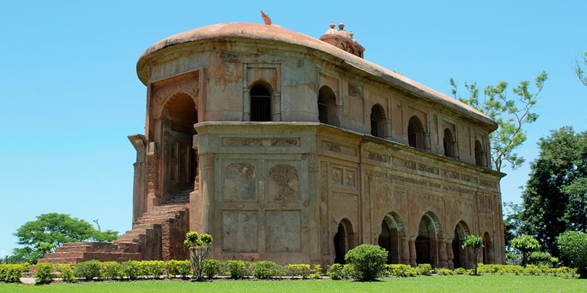 Rang Ghar, one of the most visited tourist places and ancient monuments in Sivasagar