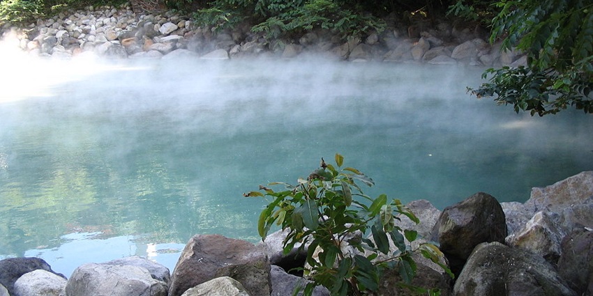 Relax in the tranquil Beitou Hot Springs with therapeutic waters.