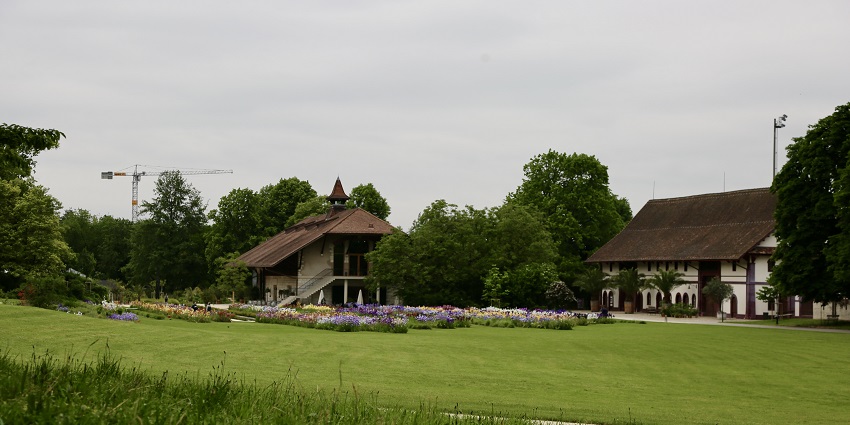Visiting the Merian Gardens is one of the relaxing things to do in Basel, Switzerland.