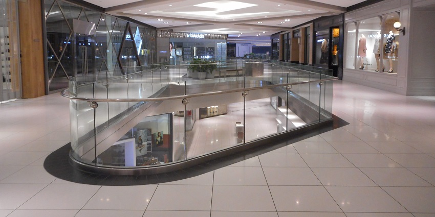 An image of Rideau Centre, a popular shopping spot in Ottawa with a mix of retail stores and dining.