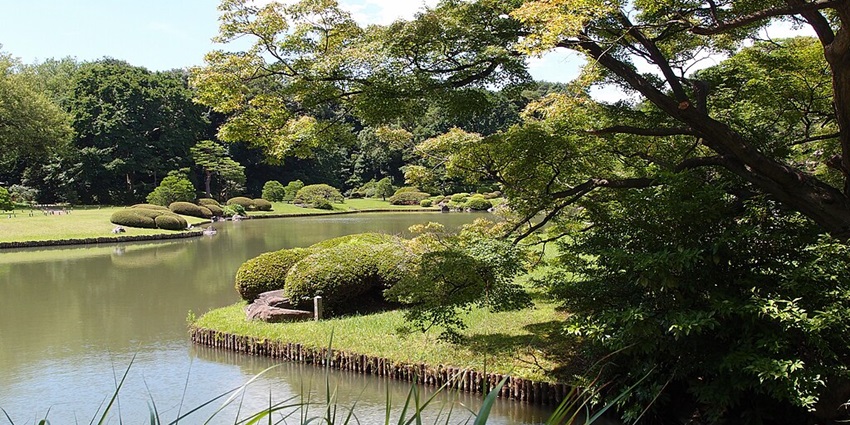 Rikugien Garden in Tokyo offers serene landscapes, vibrant foliage, perfect for October visits in Japan.