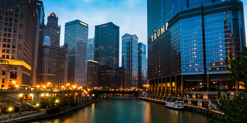 Image of River North, Chicago - enjoying a lively moment together
