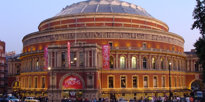 An image of Royal Albert Hall, a famous place near the Natural History Museum.