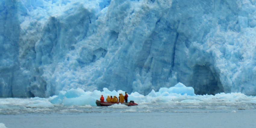 San Rafael Glacier, a place to visit near Marble Caves attracts tourists