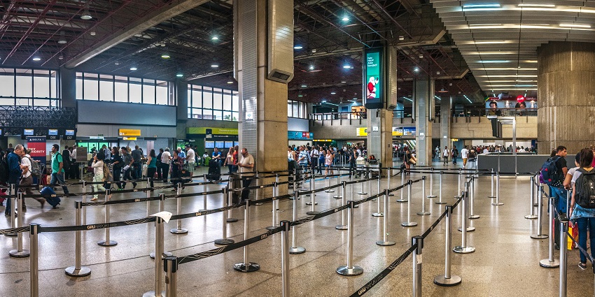 São Paulo Guarulhos International Airport, an important airport in Brazil