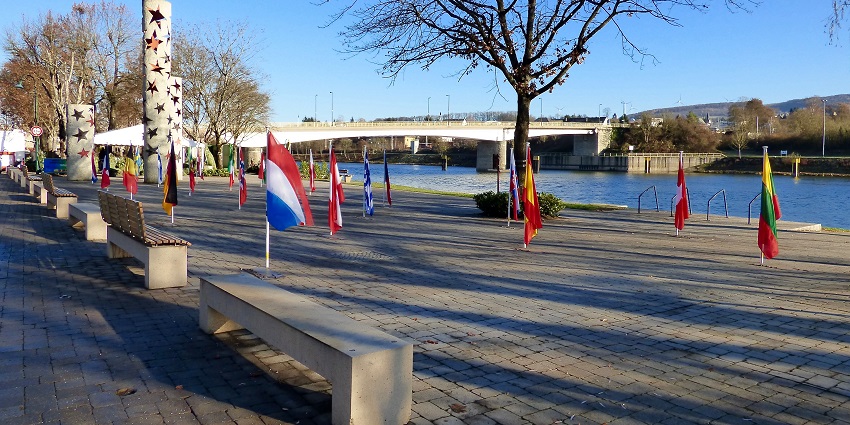 Learn about the history of European integration at the Schengen Memorial
