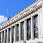 An image showing the information centre of the Science Museum London, a landmark attraction.