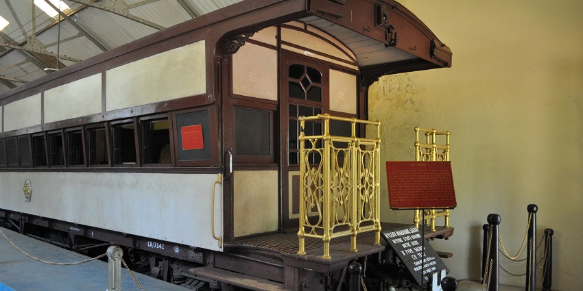 Railway model exhibits for visitors to see in Narrow Gauge Rail Museum.