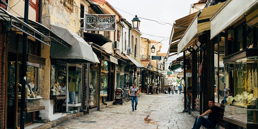 Shopping at the local shops is one of the best things to do in Mykonos in November.