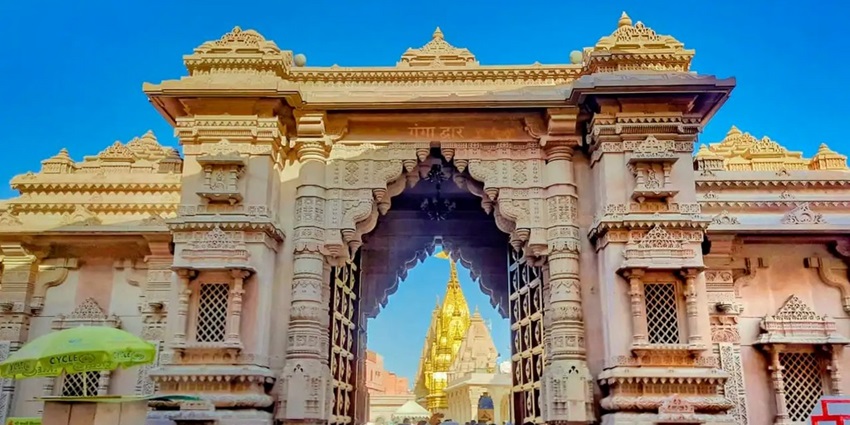 Image of Ganga Dwar, Gateway of Corridor of Kashi Vishwanath Temple, Varanasi