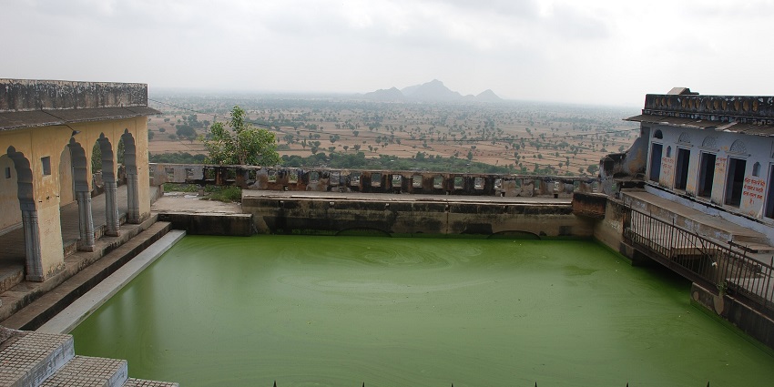 The holy Shiv Kund, located at the premises of a temple in Haryana dedicated to Shiva