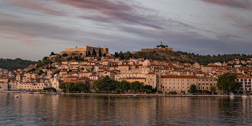 An image of the Šibenik's St. James’, one of the best places to visit in Croatia in July.