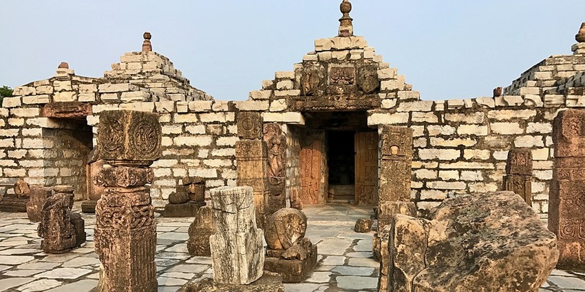 Seventh-century Surang Tila Mandapa in Sirpur, Mahasamund District, Chhattisgarh