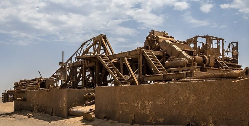 The Skeleton Coast National Park is located in Namibia,where dunes meet the ocean.