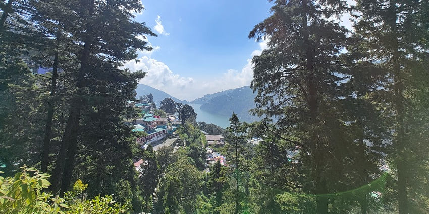 Enjoy breathtaking views at Snow View Point - one of the places to visit in Nainital.
