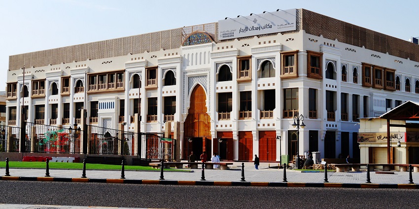 Historic market offering spices, textiles, and traditional goods.