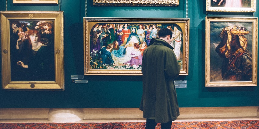 A picture of SECCA in Winston-Salem, one of the best art museums in North Carolina.