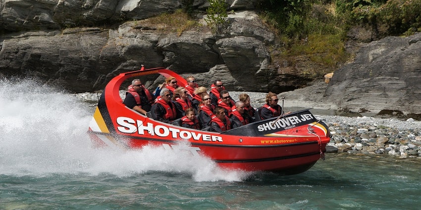 Experience the thrill of speed and surf with a speed boat ride.