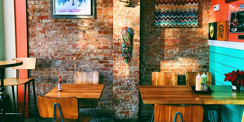 Nightlife in Tel Aviv at the eclectic bar with unique cocktails and a lively atmosphere.