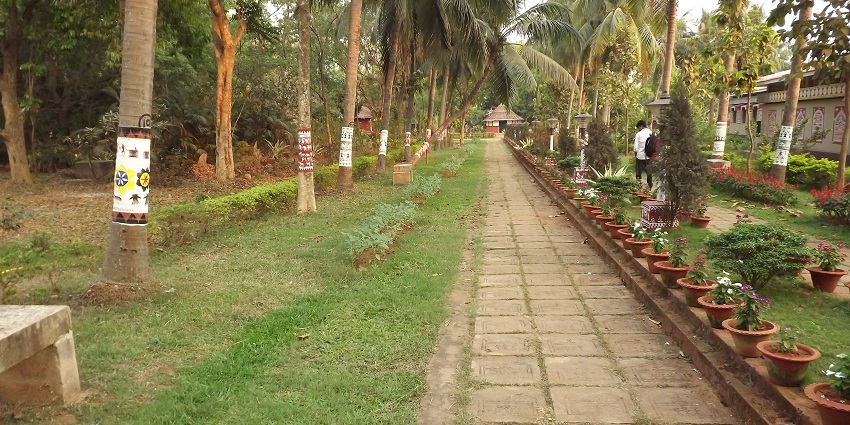 A glimpse of the traditional Konkan village model at Prachin Konkan Museum.