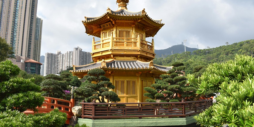 Strolling through the Nan Lian Garden is an amazing thing to do in Hong Kong in April.
