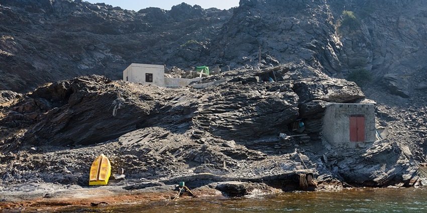 Swimming in the hot springs in Palea Kameni is one of the best things to do in Santorini.