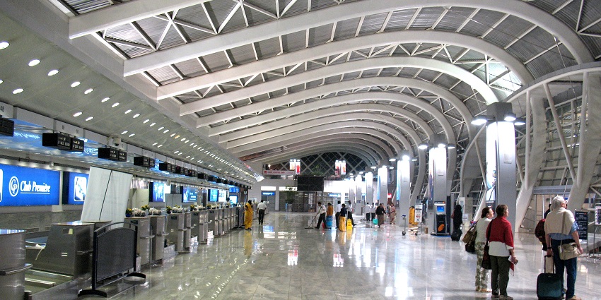 A picture of Szeged Airport, is a small domestic one serving the southern region.