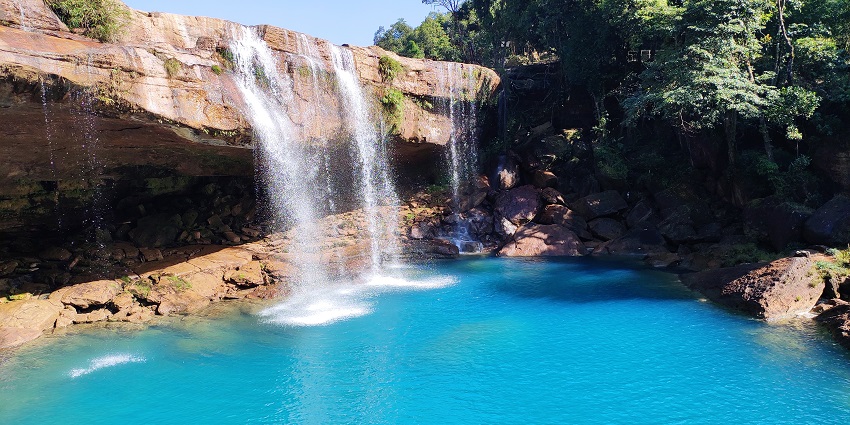 Tad Fane Waterfalls is one of the biggest in the whole nation.