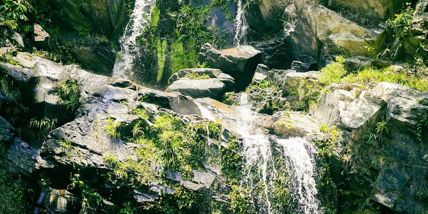 Experience Tai Mo Shan Waterfall which is one of the places to visit in Hong Kong.