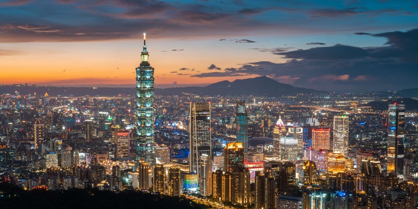 Places to visit in Taiwan include the Skyscraper offering panoramic views and luxury shopping experiences