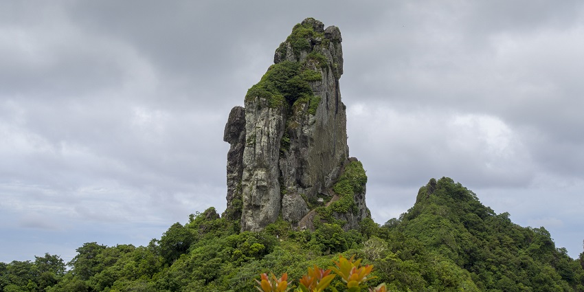 Iconic rock formation offering panoramic views of Rarotonga, featured in Rarotonga travel guide.