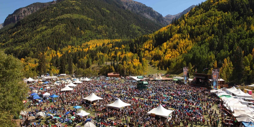 Telluride Blues & Brews Festival, a popular event in September music festivals USA.