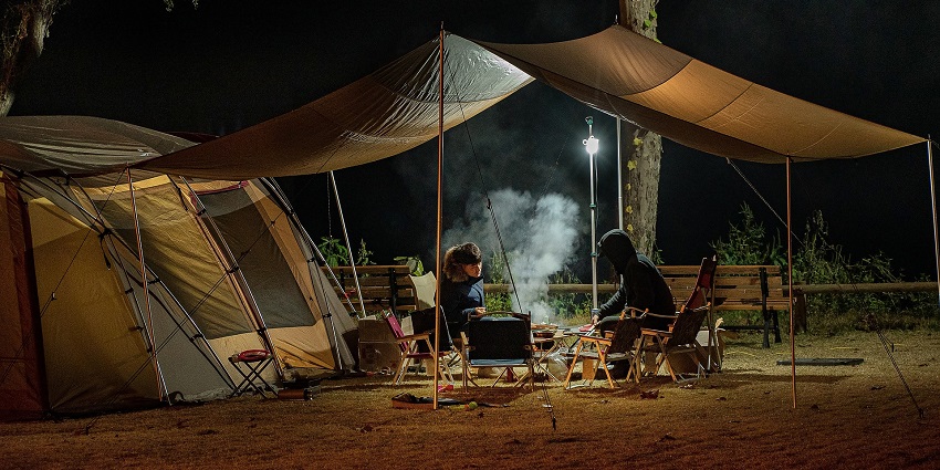 Experience rustic charm and serene vibes while camping in Gurgaon.