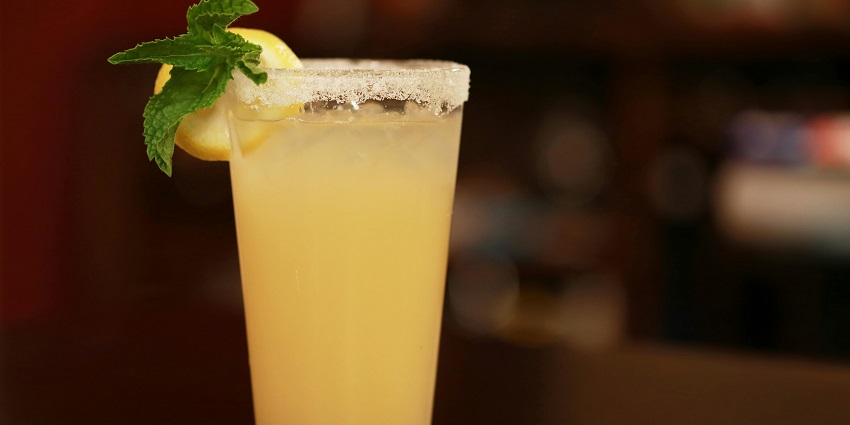 A glimpse of a rejuvenating mocktail, one of the ways to enjoy Soho London nightlife.