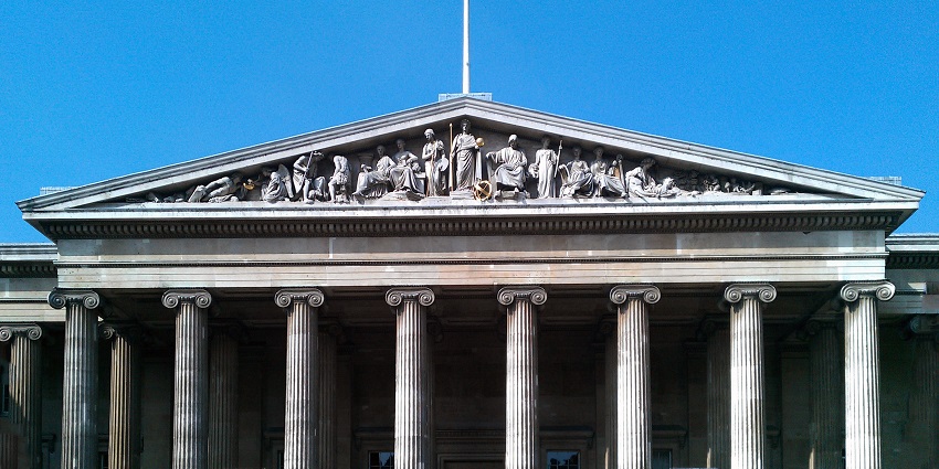 An image of the British Museum, a famous place to visit.