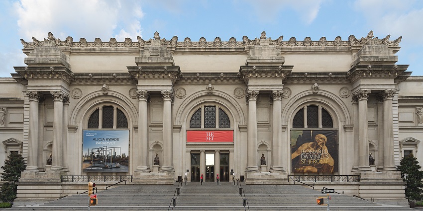 Located on the edge of Central Park, this museum is home to over two million works of art.