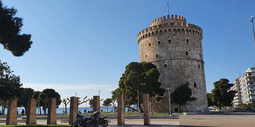 An enchanting view of Thessaloniki, one of the most beautiful tourist destinations.