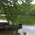 A picturesque view of the lake at Maksimir Park, the cultural heritage of Zagreb.