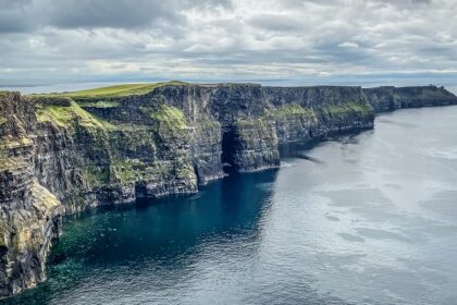 An image of the Cliffs of Moher, one of the most iconic things to see in Ireland.