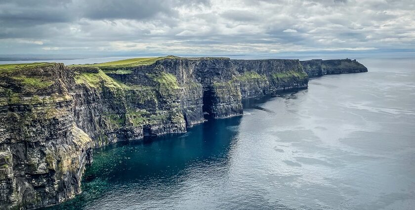 An image of the Cliffs of Moher, one of the most iconic things to see in Ireland.