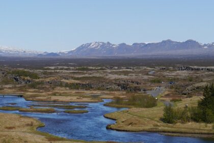 An image of Thingvellir National Park in Iceland, known for its history and natural beauty.