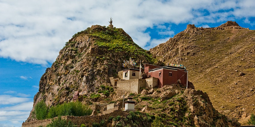 Snapshot of the beautiful Chomoranma Rongbuk Tibet