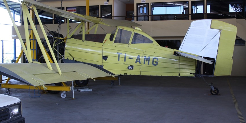 Tobías Bolaños Airport in Costa Rica, a well-known domestic hub surrounded by amazing views.