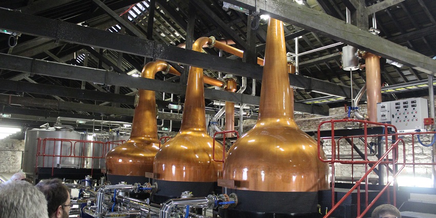 An image of Jameson Distillery at Bow St., one of the best places to visit in Ireland.