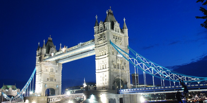An image showing a view of Tower Bridge, a popular destination near the Imperial War Museum.