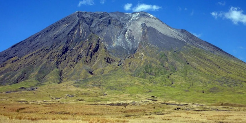 Ol Doinyo Lengai Volcano in Great Rift Valley - one of the things to do in Tanzania.