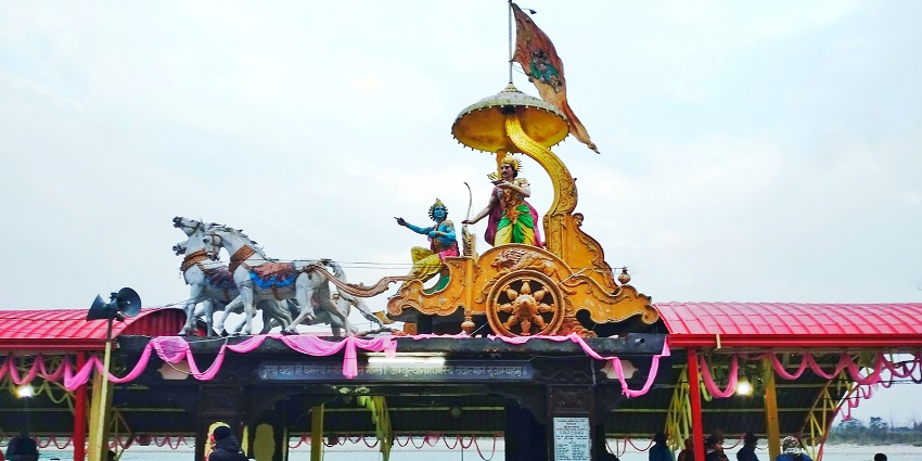 Sacred riverside spot is popular for Ganga Aarti and spiritual vibes.