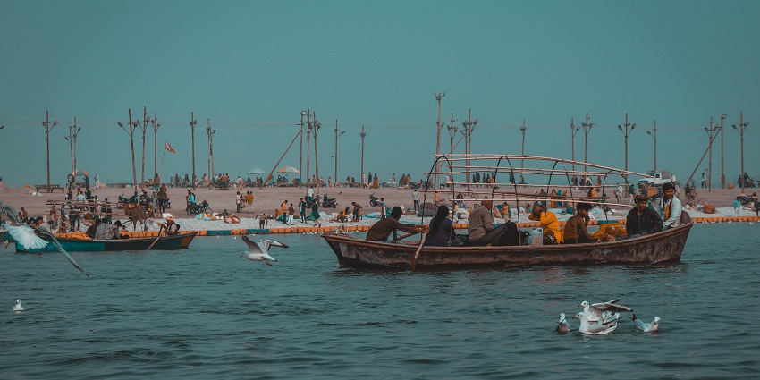 Triveni Sangam is one of the best places to visit near Allahabad within 50 km.