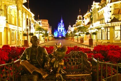 Magic Kingdom Park is a theme park at the Walt Disney World Resort in Bay Lake - Valentine's day in Orlando