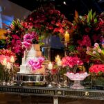 An image of the decorated table, perfect to celebrate Valentine's Day in Colorado.